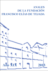 ANALES de la Fundación Elías de Tejada, XIX