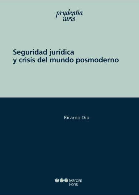 Portada del nuevo libro de Ricardo Dip